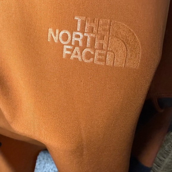 The North Face Performance Jacket Orange Gray Athletic Design - Picture 6 of 6